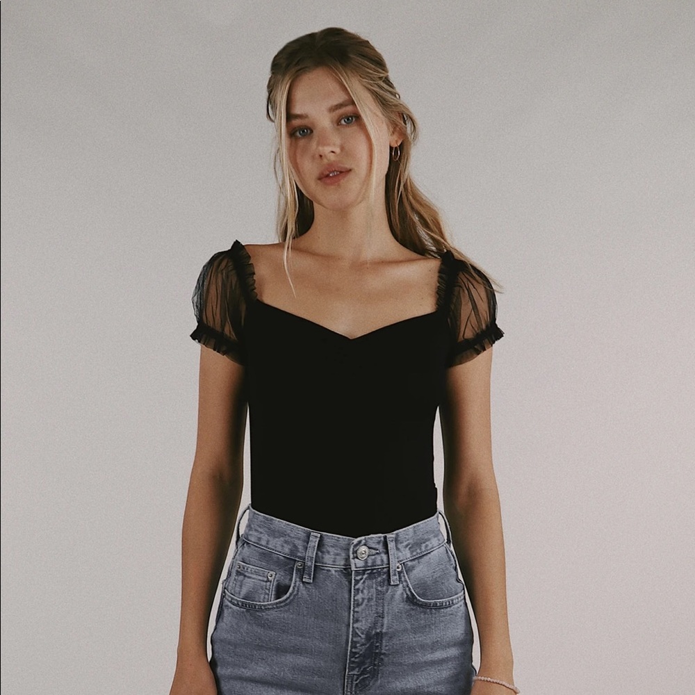 Cry Baby Black Swan Top Small NWT